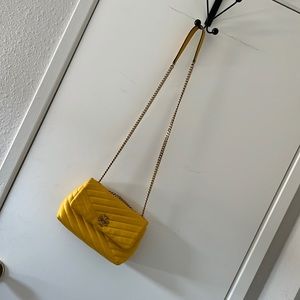 Authentic Tory Burch Yellow Messenger